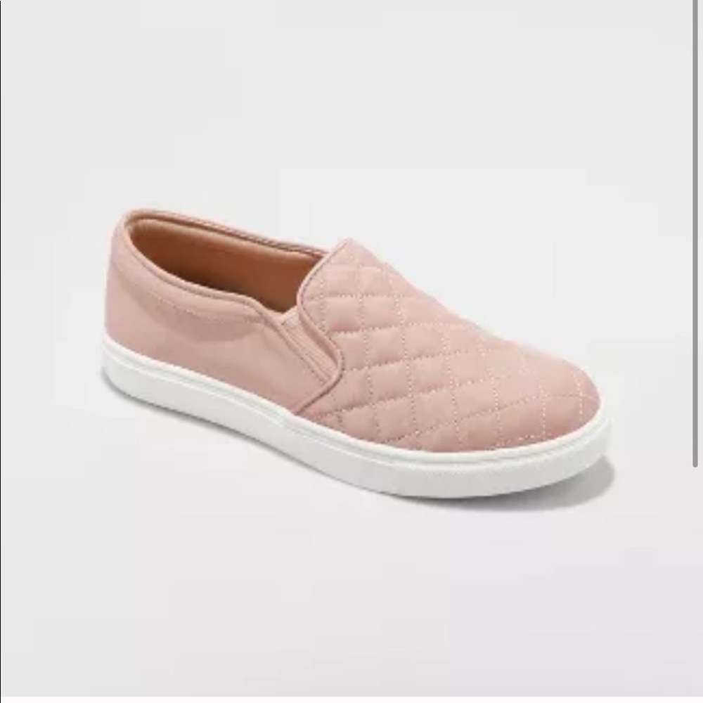 Pink slip ons